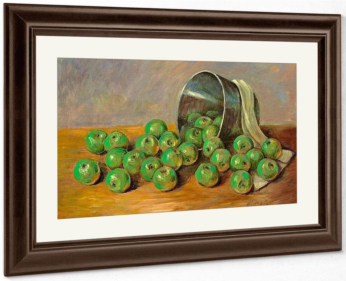 Green Apples By Walt Kuhn Fine Art Print