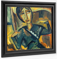 Green Girl M9 Karl Schmidt Rottluff Fine Art Print