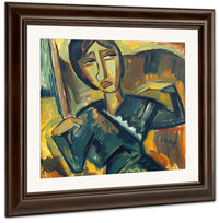Green Girl M9 Karl Schmidt Rottluff Fine Art Print