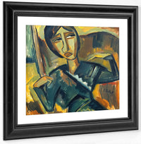 Green Girl M9 Karl Schmidt Rottluff Fine Art Print