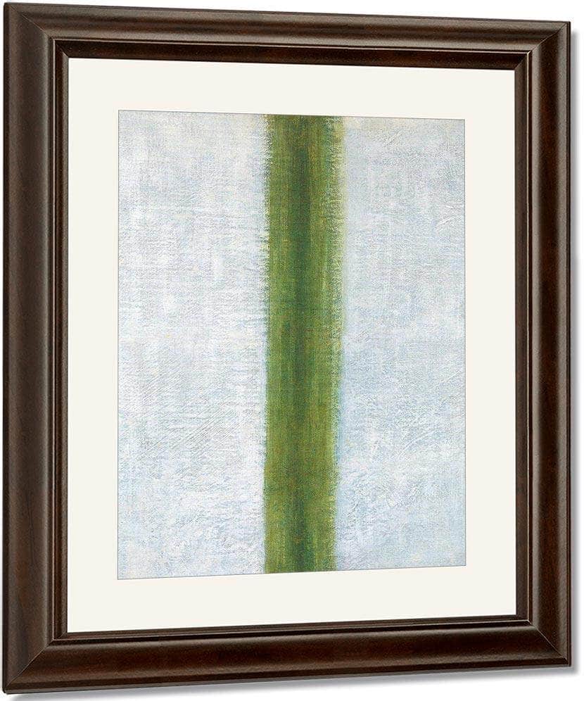 Green Stripe 1917 By Olga Rozanova Fine Art Print