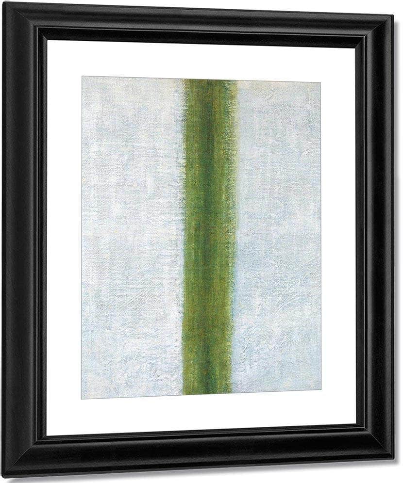 Green Stripe 1917 By Olga Rozanova Fine Art Print