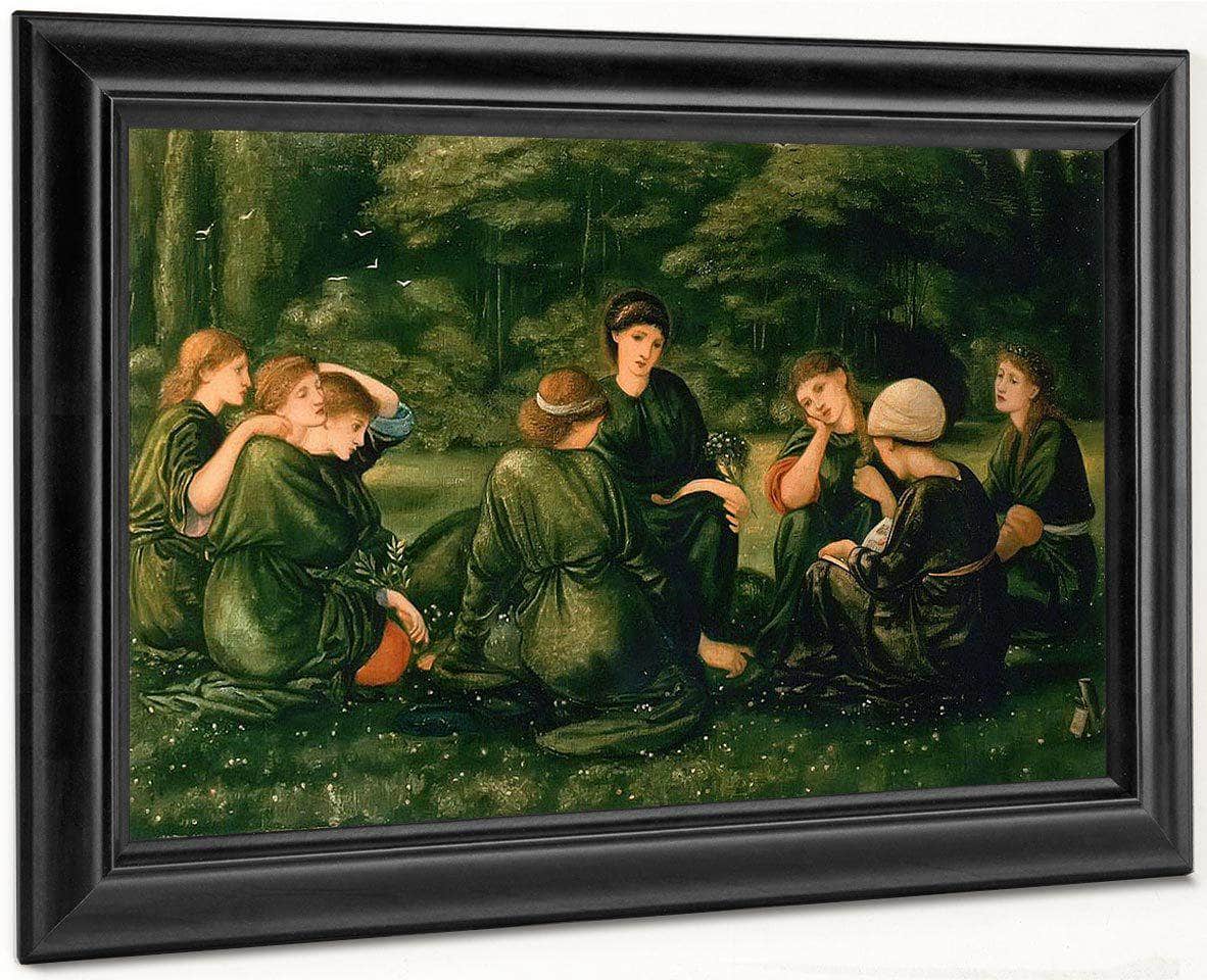 Green Summer By Edward Coley Burne Jones Fine Art Print