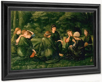 Green Summer By Edward Coley Burne Jones Fine Art Print