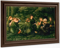 Green Summer By Edward Coley Burne Jones Fine Art Print