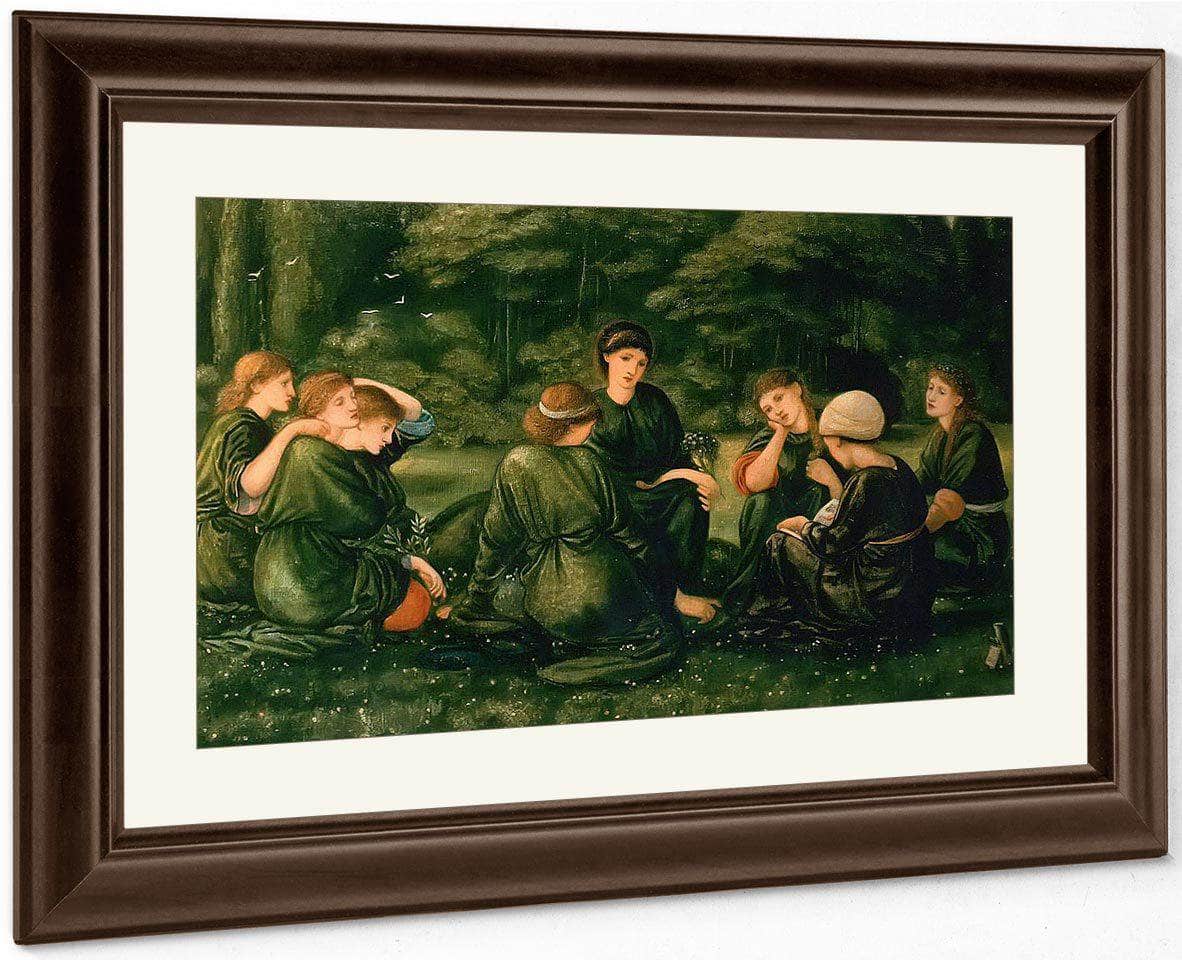 Green Summer By Edward Coley Burne Jones Fine Art Print