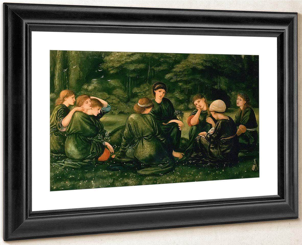 Green Summer By Edward Coley Burne Jones Fine Art Print