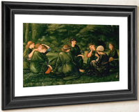 Green Summer By Edward Coley Burne Jones Fine Art Print