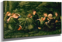 Green Summer By Edward Coley Burne Jones Fine Art Print