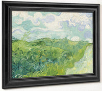Green Wheat Fields Auvers By Vincent Van Gogh Fine Art Print