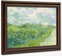 Green Wheat Fields Auvers By Vincent Van Gogh Fine Art Print