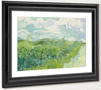 Green Wheat Fields Auvers By Vincent Van Gogh Fine Art Print