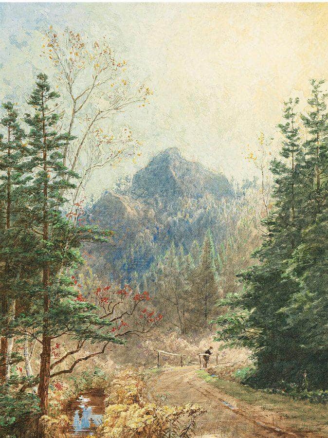 Greenwood Notch, New Jersey By Jasper Francis Cropsey Fine Art Print