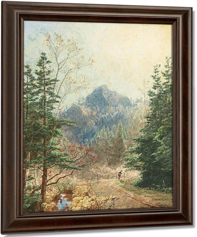 Greenwood Notch, New Jersey By Jasper Francis Cropsey Fine Art Print
