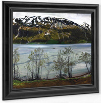 Grey Spring Evening By Nicolai Astrup Fine Art Print