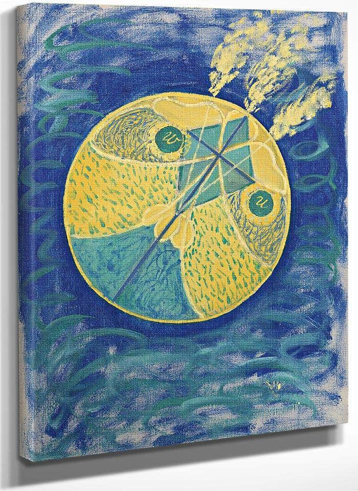 Group I No 7 Primordial Chaos 1907 By Hilma Af Klint Fine Art Print