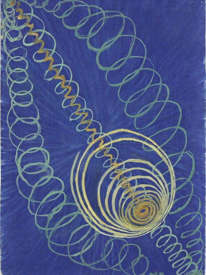 Group I Primordial Chaos No. 16 By Hilma Af Klint Fine Art Print