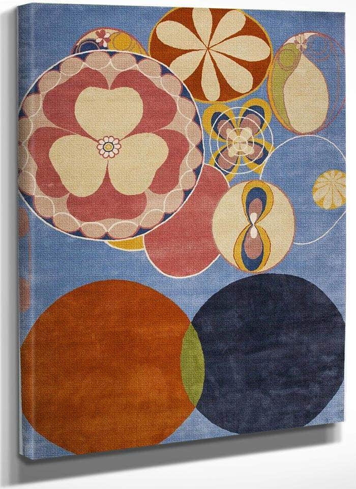 Group Iv No 2. The Ten Largest By Hilma Af Klint Fine Art Print