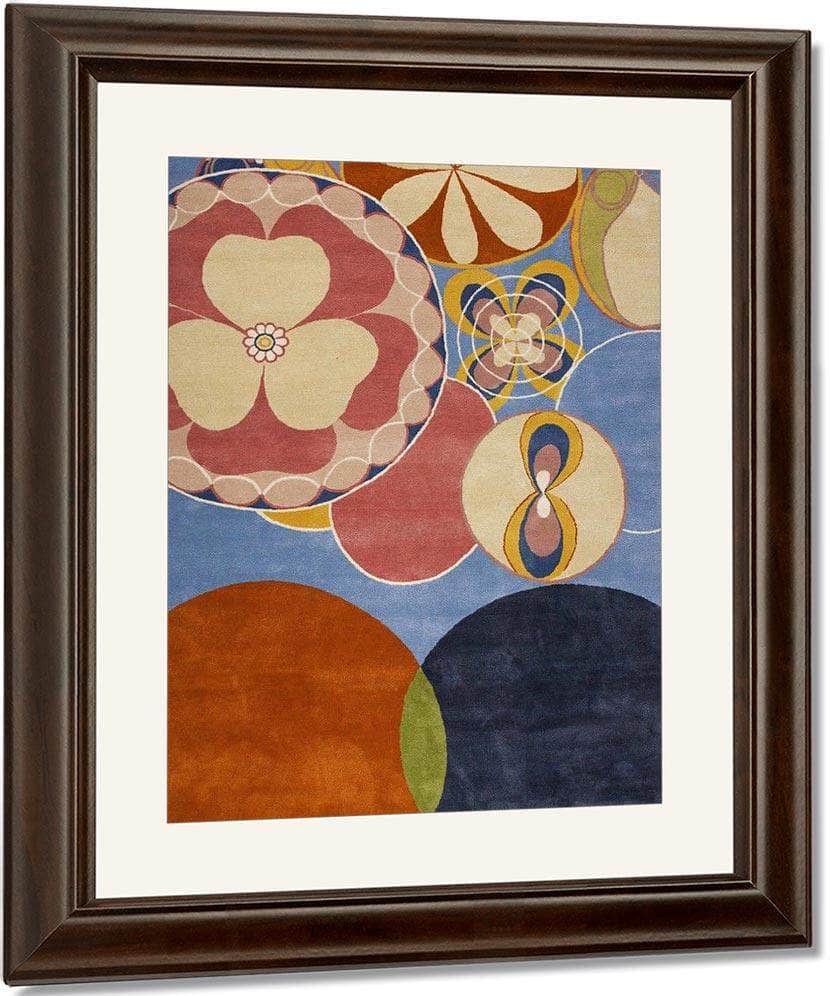 Group Iv No 2. The Ten Largest By Hilma Af Klint Fine Art Print