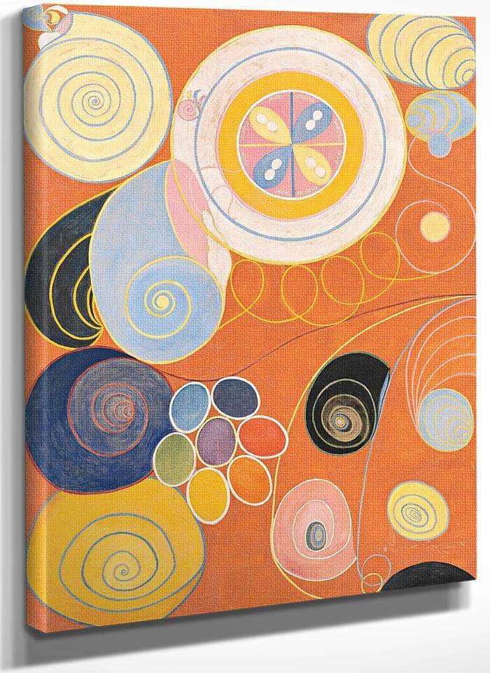 Group Iv No 3 The Ten Largest Youth 1907 By Hilma Af Klint Fine Art Print