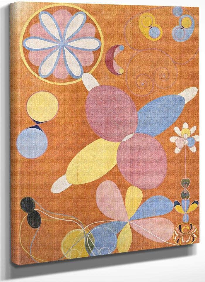 Group Iv No 3 The Ten Largest Youth By Hilma Af Klint Fine Art Print