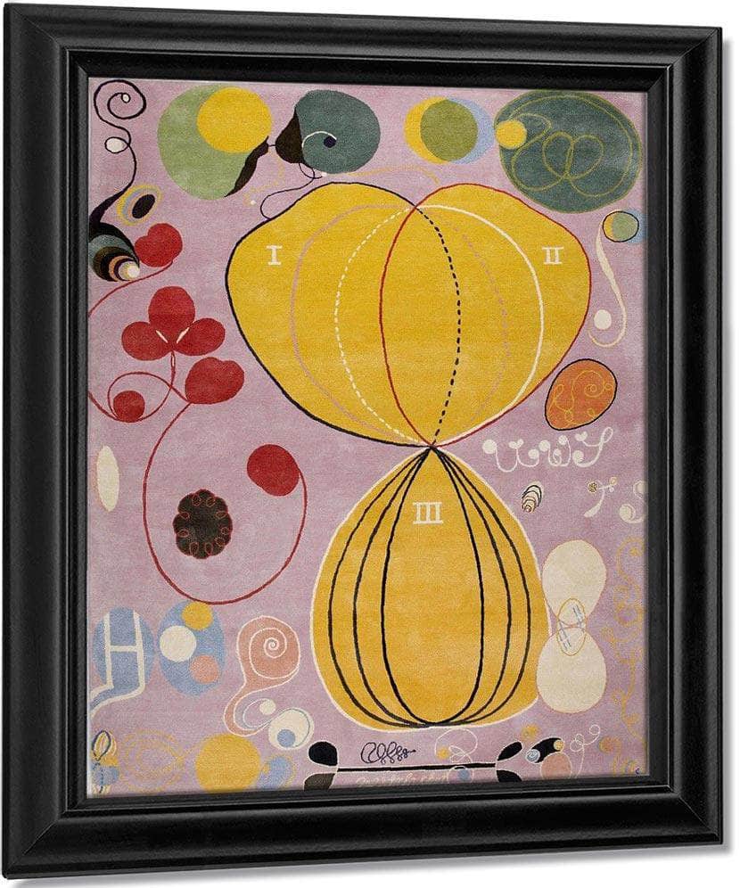 Group Iv No 7. The Ten Largest By Hilma Af Klint Fine Art Print