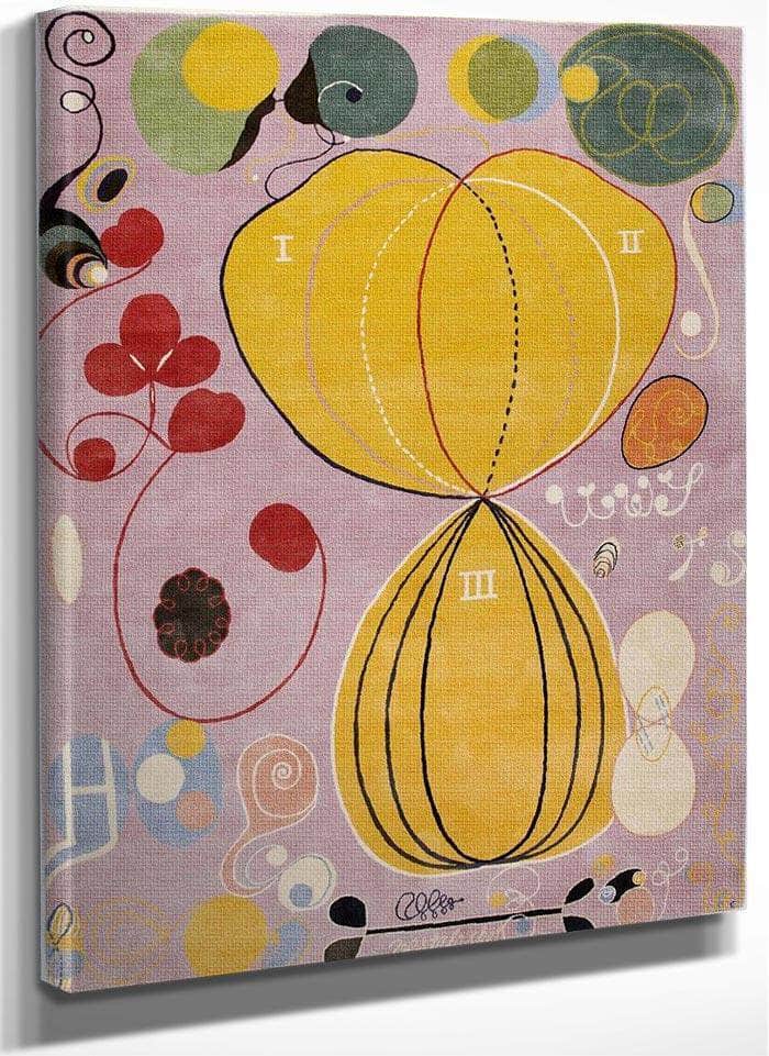 Group Iv No 7. The Ten Largest By Hilma Af Klint Fine Art Print