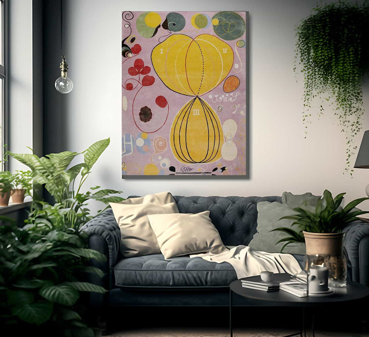 Group Iv No 7. The Ten Largest By Hilma Af Klint Fine Art Print