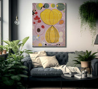 Group Iv No 7. The Ten Largest By Hilma Af Klint Fine Art Print