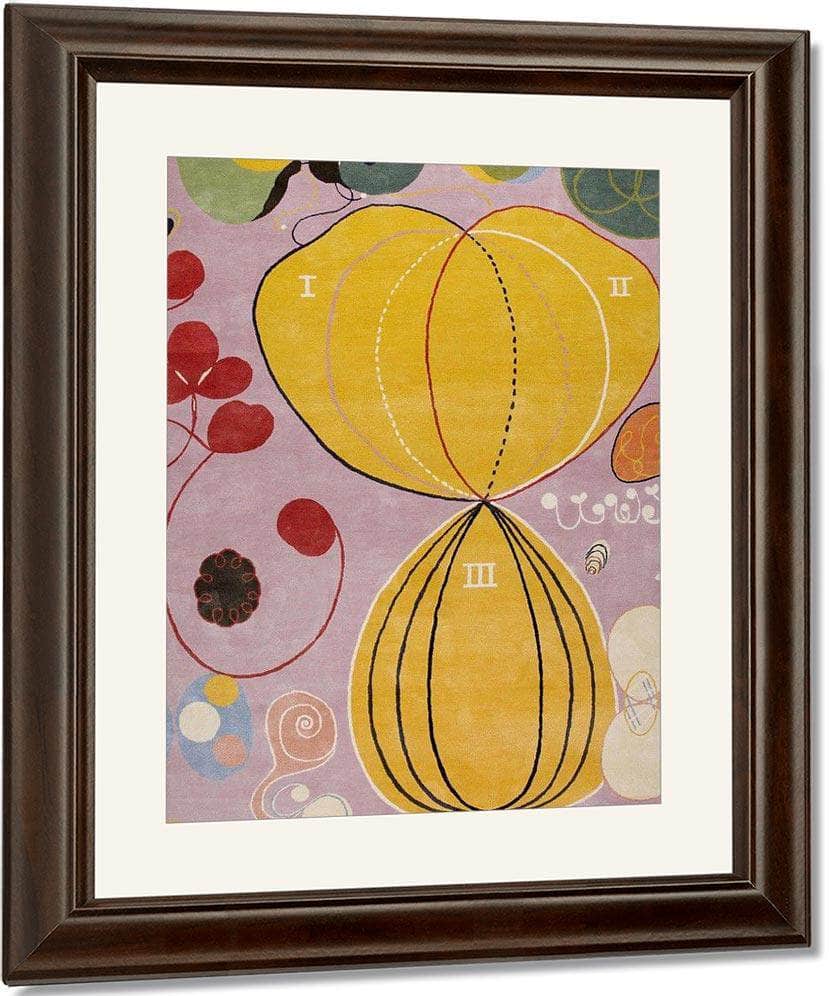 Group Iv No 7. The Ten Largest By Hilma Af Klint Fine Art Print