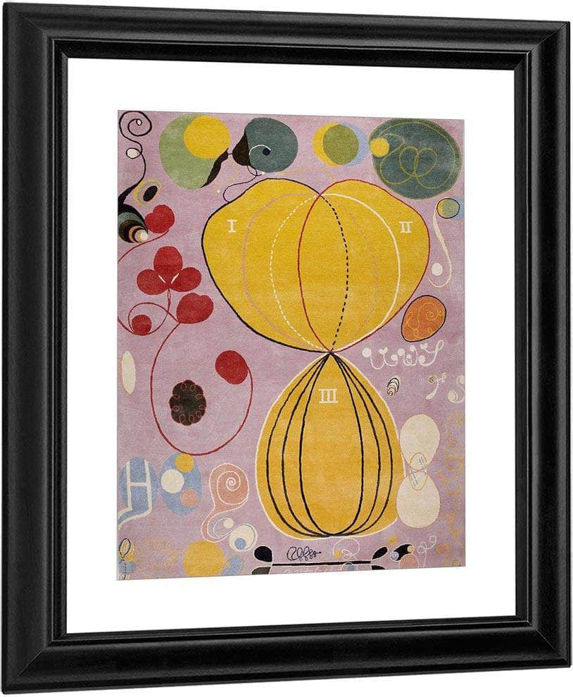 Group Iv No 7. The Ten Largest By Hilma Af Klint Fine Art Print