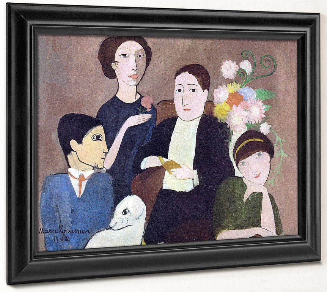 Group Of Artists 1908 By Marie Laurencin Fine Art Print