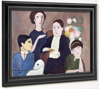 Group Of Artists 1908 By Marie Laurencin Fine Art Print