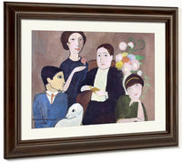 Group Of Artists 1908 By Marie Laurencin Fine Art Print