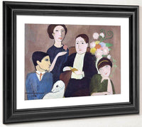 Group Of Artists 1908 By Marie Laurencin Fine Art Print
