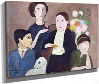 Group Of Artists 1908 By Marie Laurencin Fine Art Print