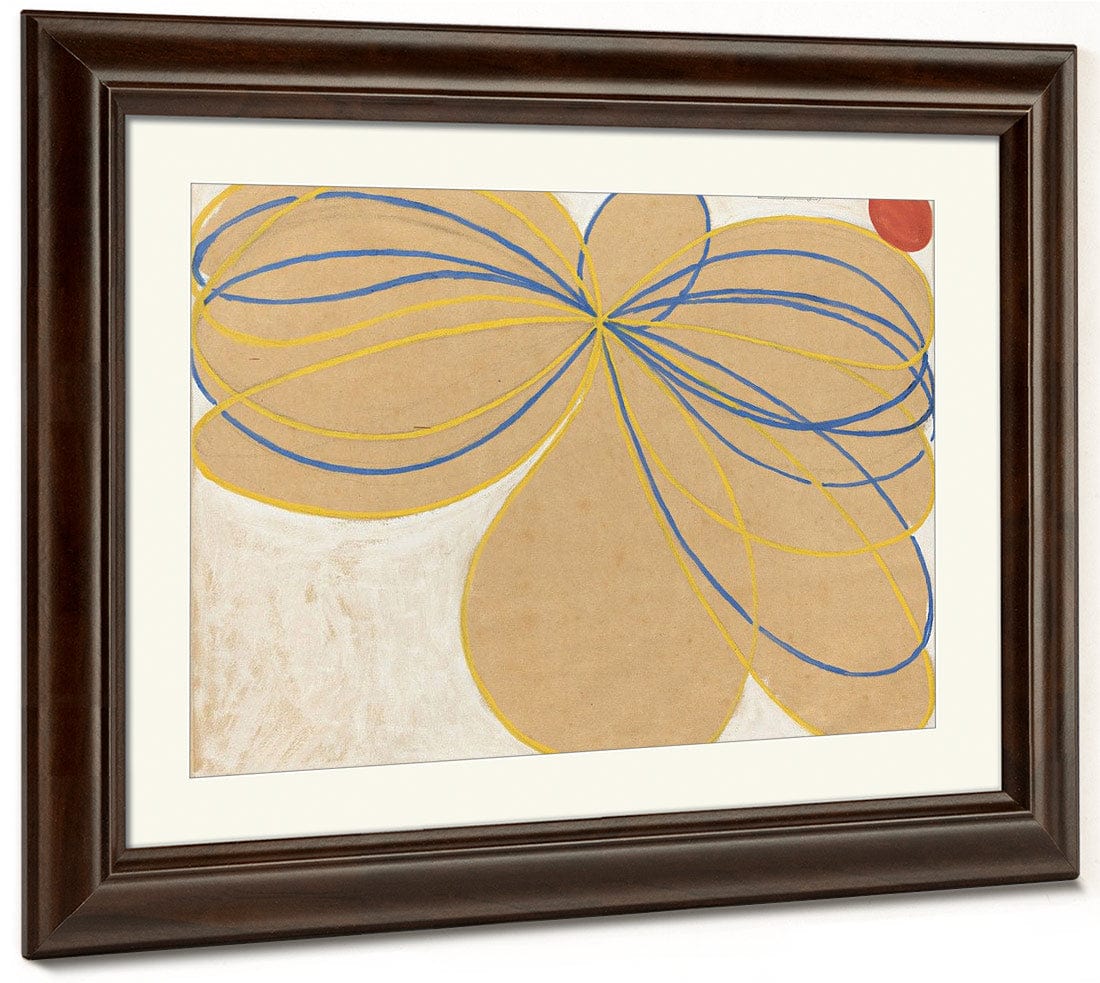 Group V The Seven Pointed Star By Hilma Af Klint Fine Art Print