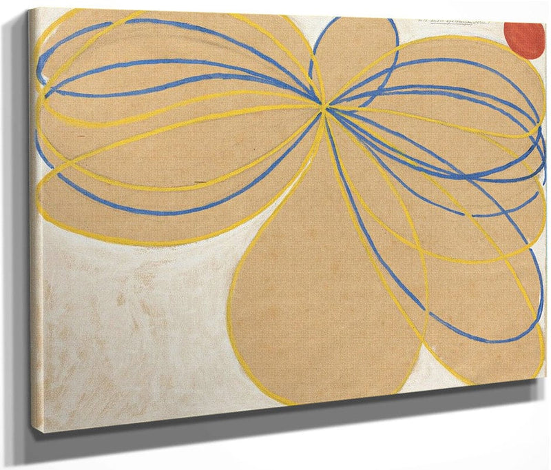 Group V The Seven Pointed Star By Hilma Af Klint Fine Art Print