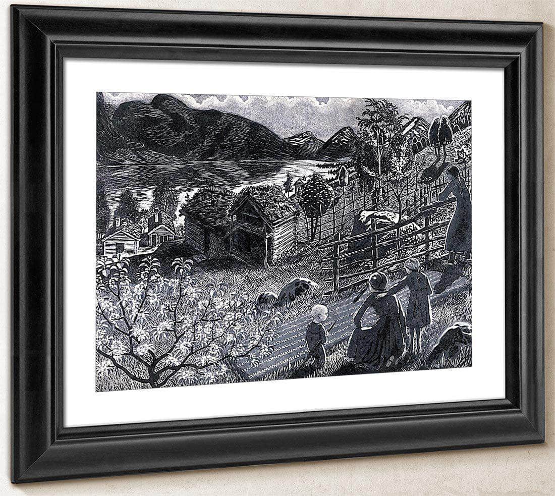 Growing Season At Sandalstrand By Nicolai Astrup Fine Art Print