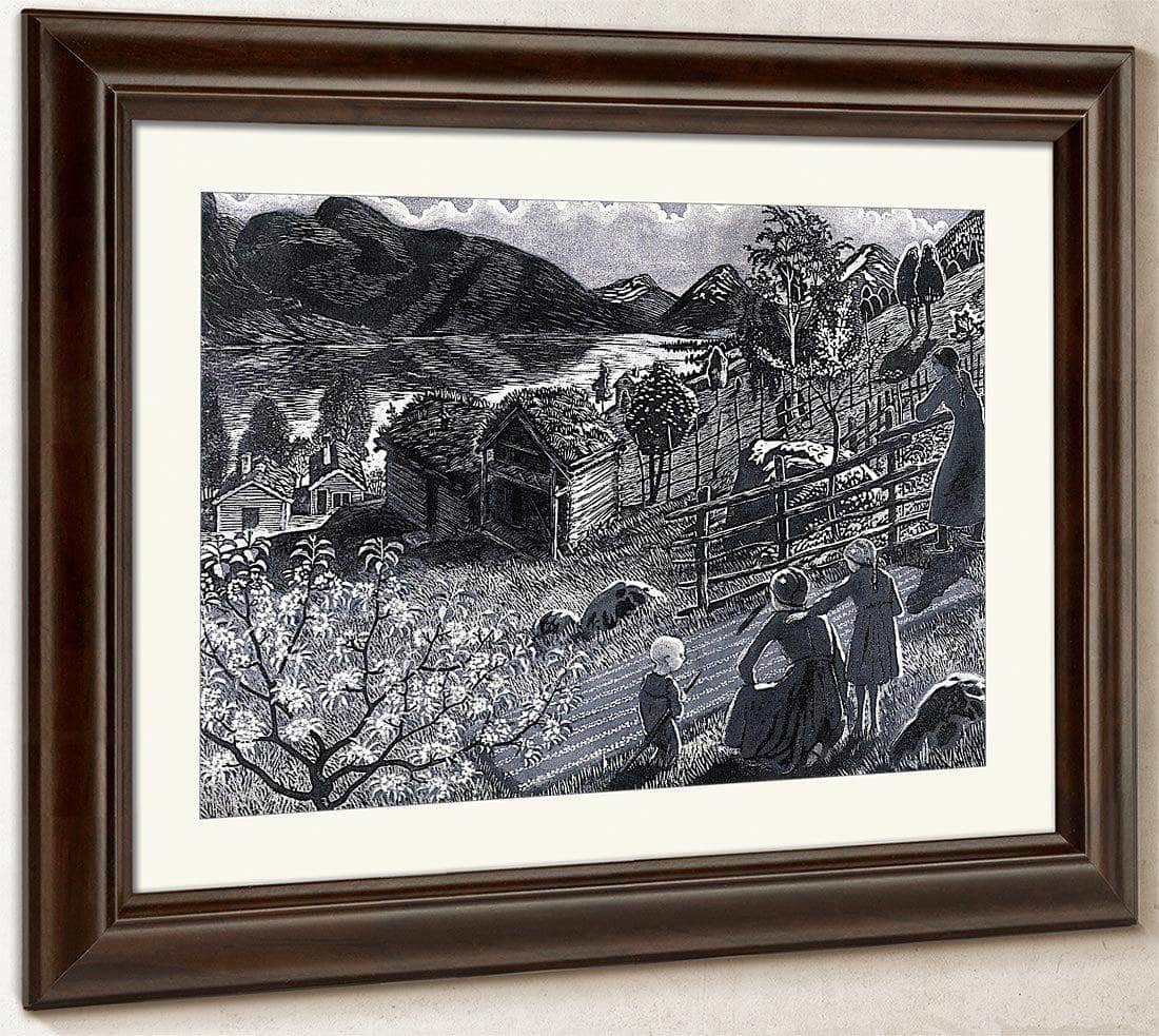 Growing Season At Sandalstrand By Nicolai Astrup Fine Art Print