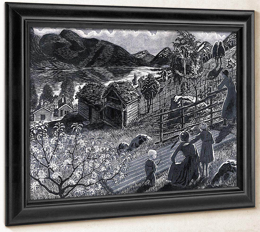 Growing Season At Sandalstrand By Nicolai Astrup Fine Art Print