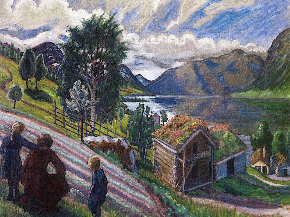 Growing Season Weather By Nicolai Astrup Fine Art Print