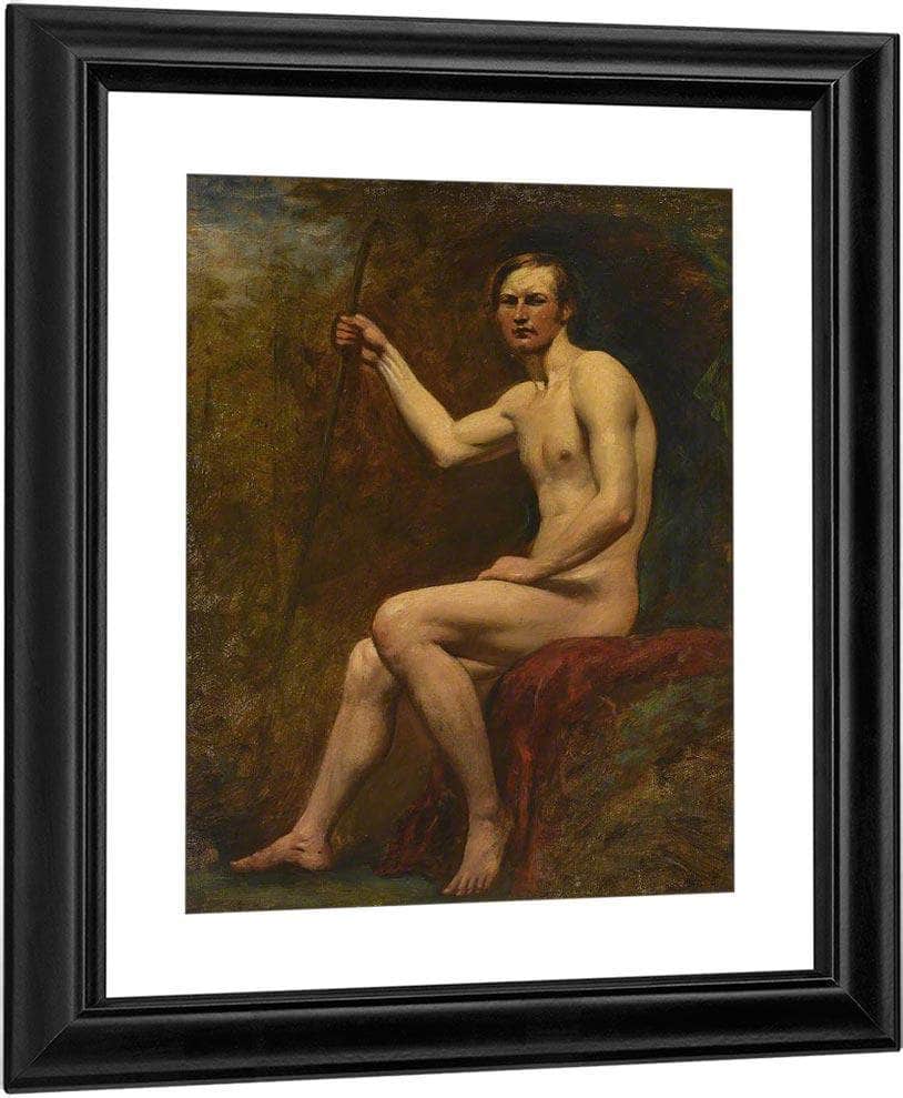 Guardsman Higgins By William Etty Fine Art Print