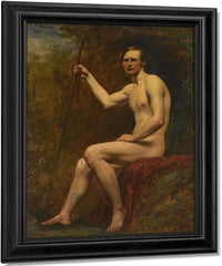 Guardsman Higgins By William Etty Fine Art Print