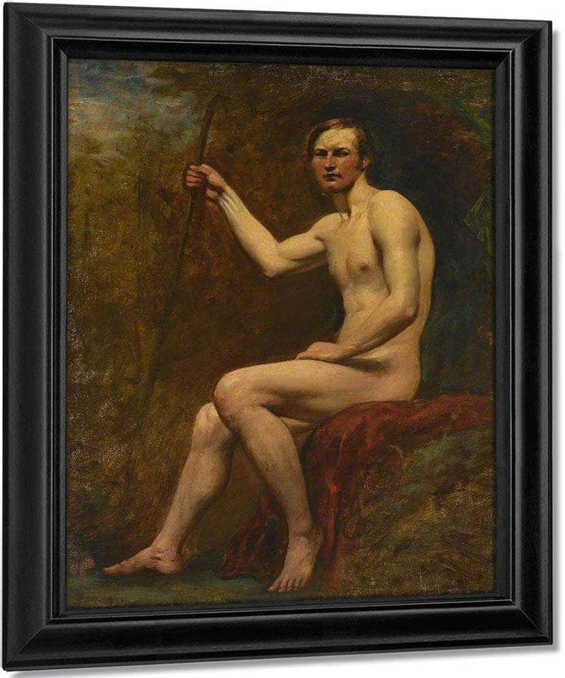 Guardsman Higgins By William Etty Fine Art Print