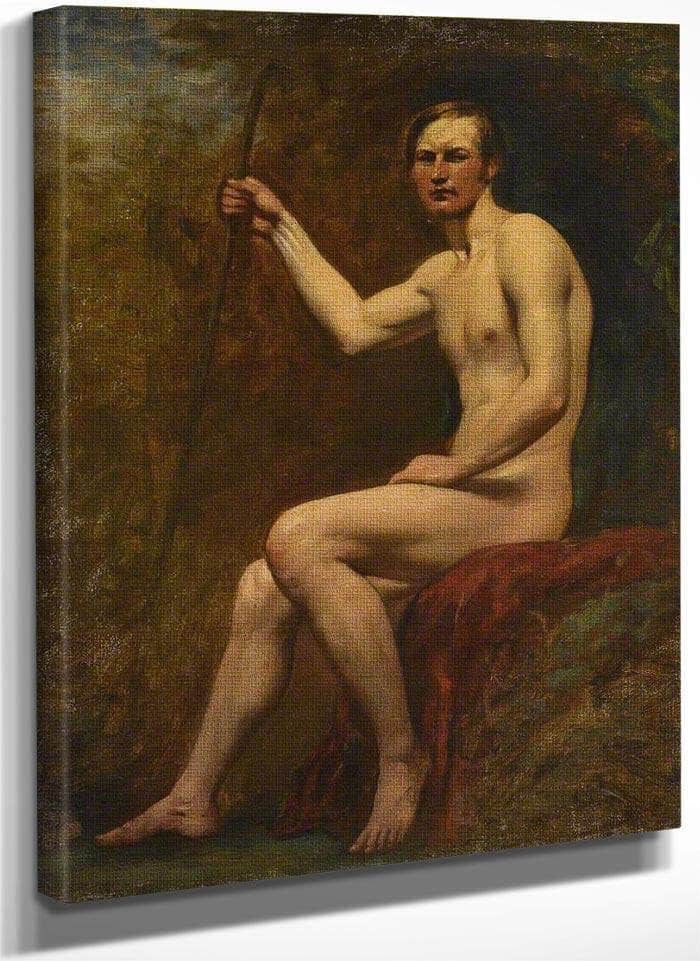 Guardsman Higgins By William Etty Fine Art Print