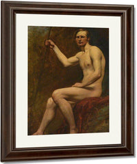 Guardsman Higgins By William Etty Fine Art Print