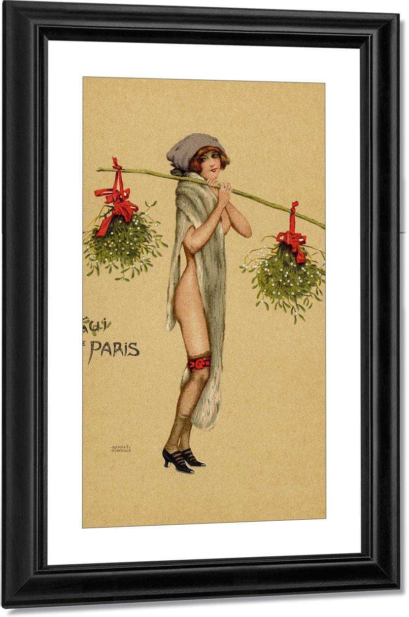 Gui De Paris By Raphael Kirchner Fine Art Print
