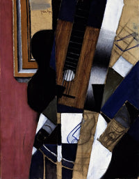Guitar And Pipe Painting Juan Gris Canvas Art Fine Art Print