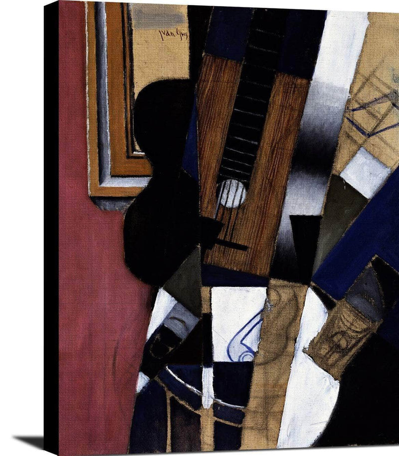 Guitar And Pipe Painting Juan Gris Canvas Art Fine Art Print
